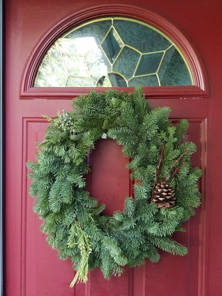 door-with-wreath